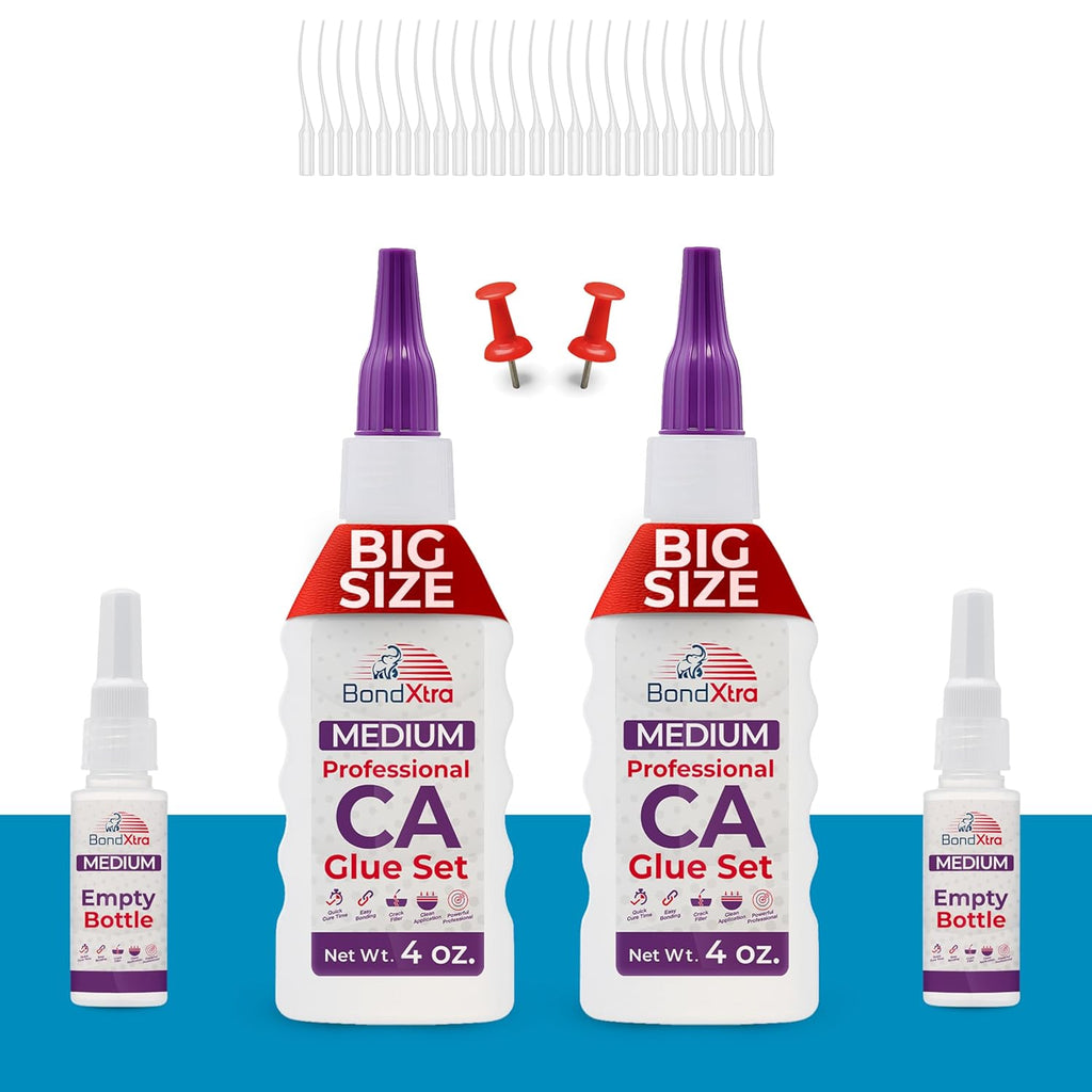 CA Glue Set |Thin - Medium - Thick | BONDXTRA
