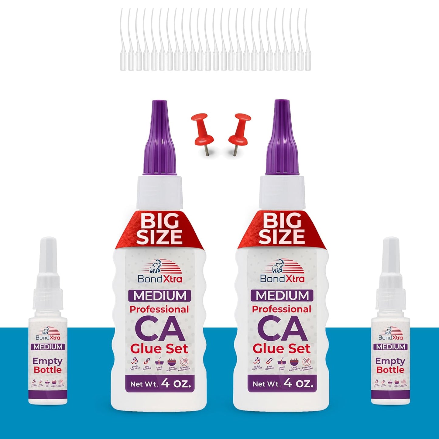 CA Glue Set |Thin - Medium - Thick | BONDXTRA