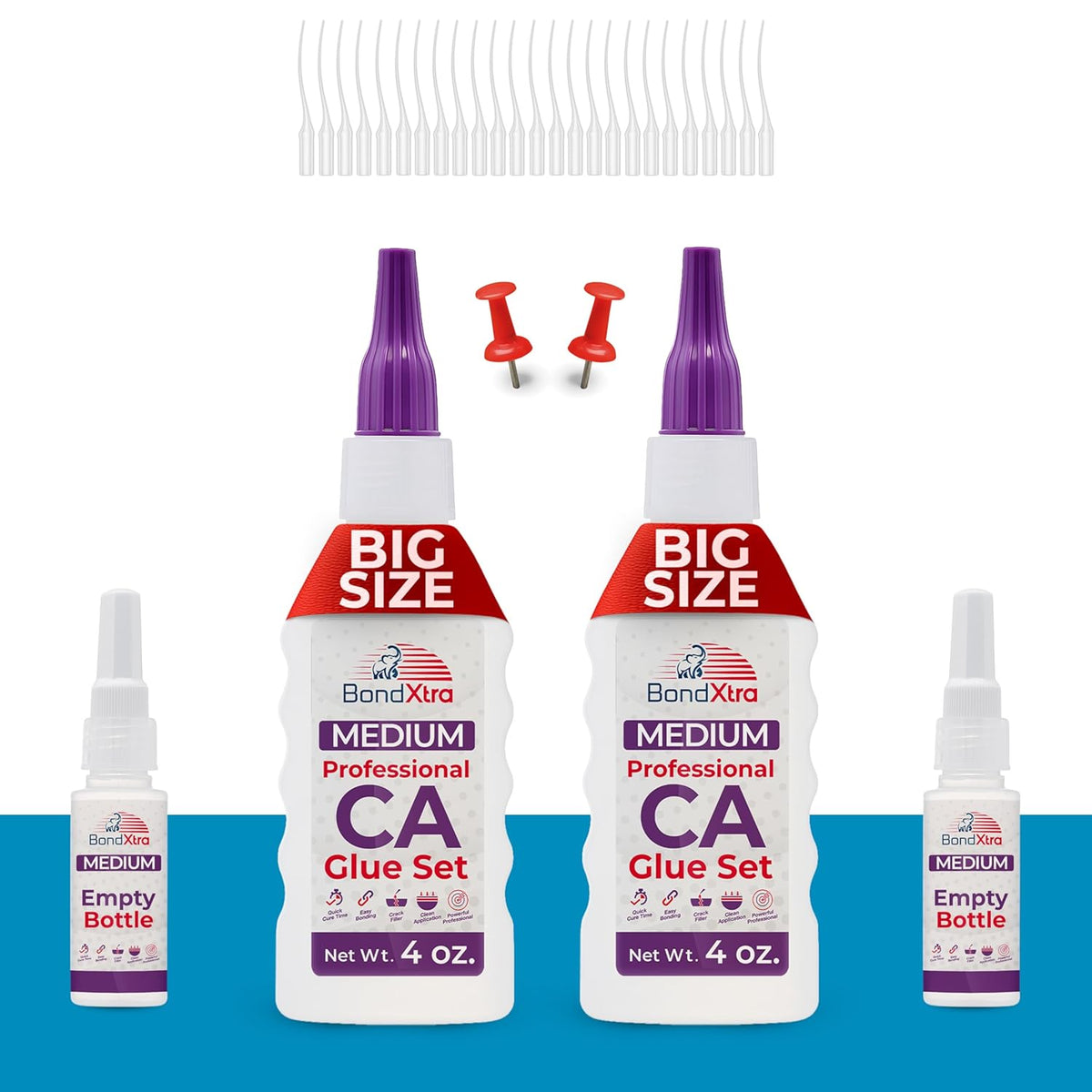 CA Glue Set |Thin - Medium - Thick | BONDXTRA