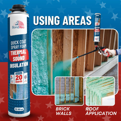 Polyurethane Insulation Spray Foam Set - BONDXTRA