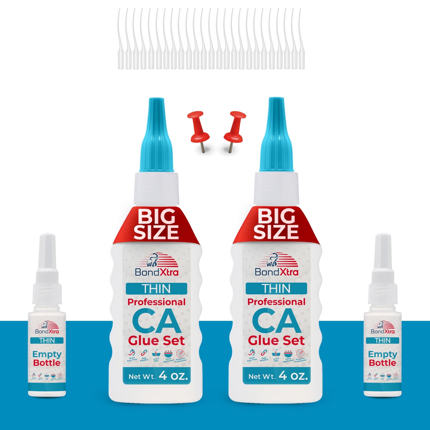 CA Glue Set |Thin - Medium - Thick | BONDXTRA