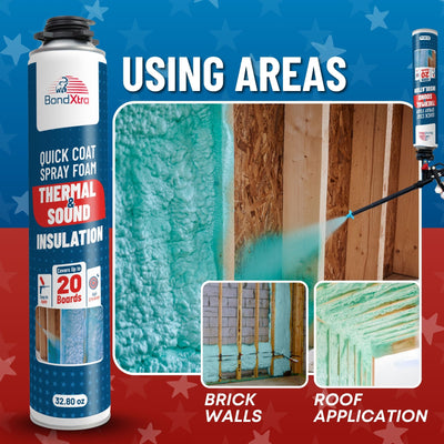 Polyurethane Insulation Spray Foam Set - BONDXTRA