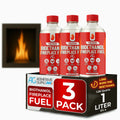 Bio Ethanol Fireplace Fuel For Tabletop Fires, Stoves,Versatile Clean Burn