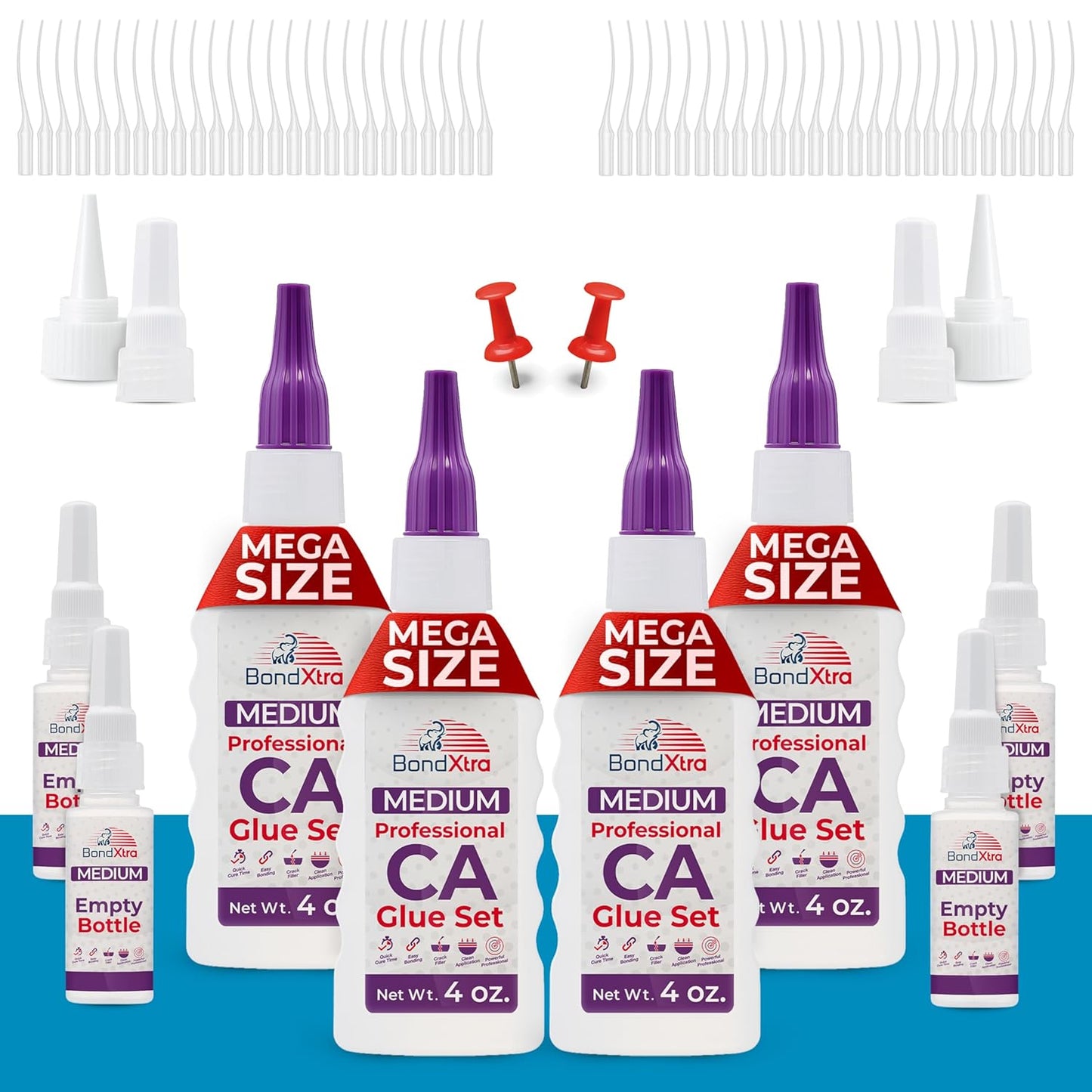 CA Glue Set |Thin - Medium - Thick | BONDXTRA