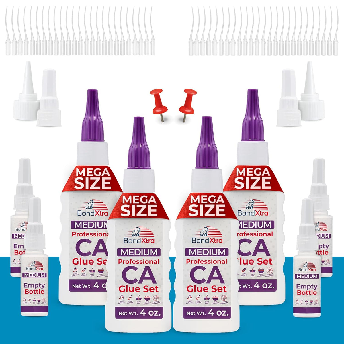 CA Glue Set |Thin - Medium - Thick | BONDXTRA