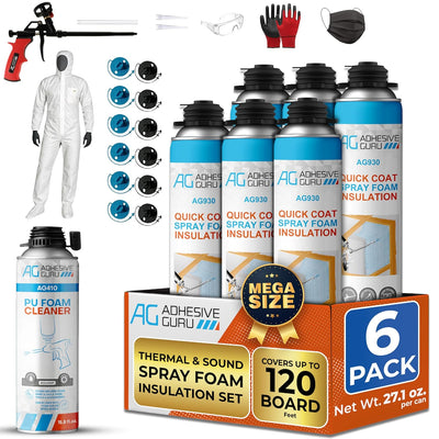 AG Polyurethane Insulation Spray Foam Set - AG930S