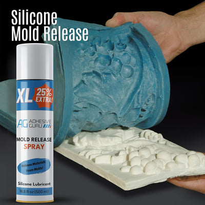 Silicone Mold Release Spray (16.9 fl oz / 500ml) Release Agent - ADHESIVE  GURU