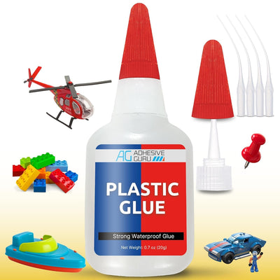 Plastic Glue - Adhesive Guru Plastic Glue (0.7 oz)