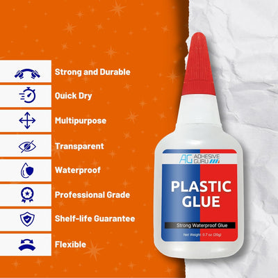 Plastic Glue - Adhesive Guru Plastic Glue (0.7 oz)