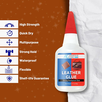 Leather Glue - Adhesive Guru Leather Glue (0.7 oz)