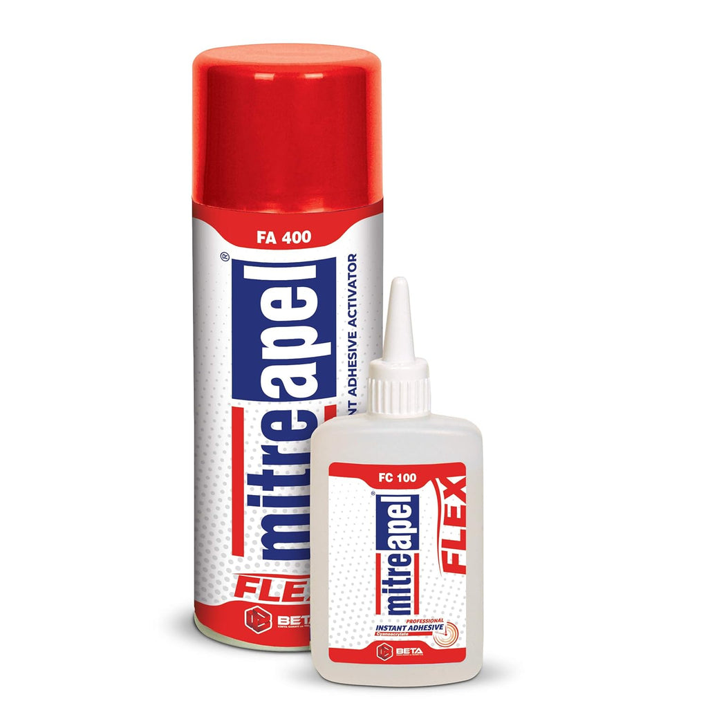 MITREAPEL FC100 Flex CA Glue with Activator 3.5 oz