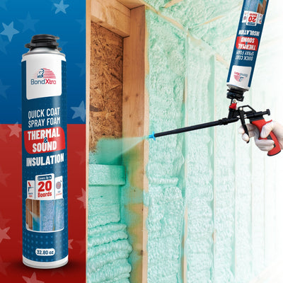 Polyurethane Insulation Spray Foam Set - BONDXTRA