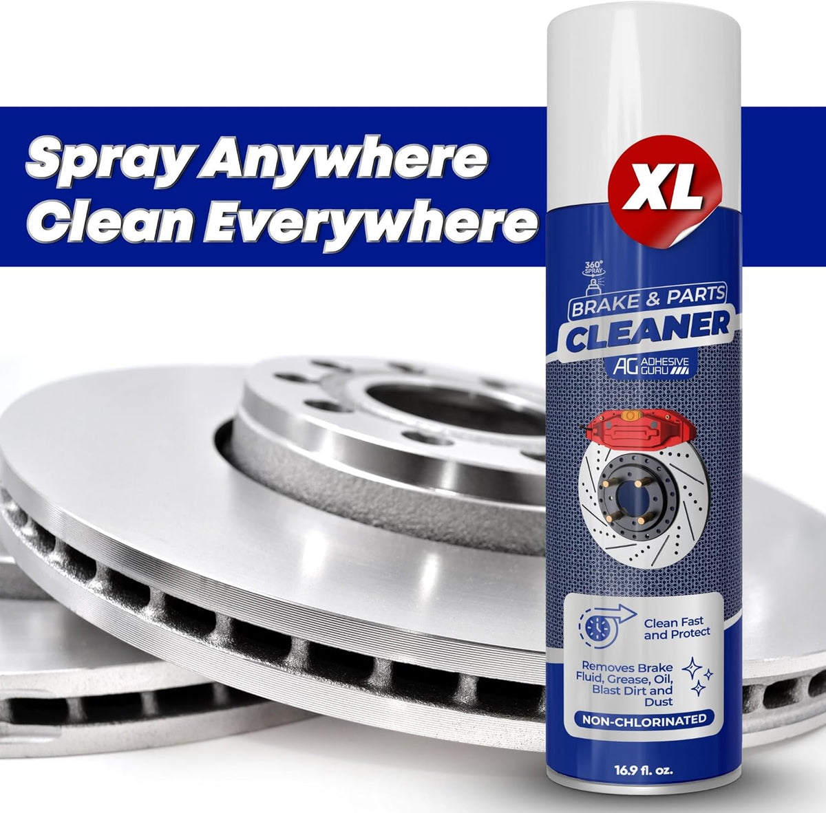 Brake Cleaner 16.9 fl oz. - ADHESIVE GURU - AG420
