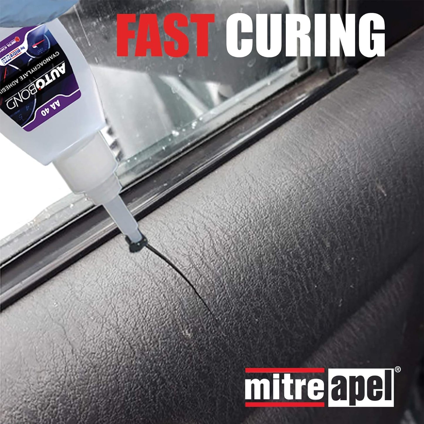 MITREAPEL Autobond CA Glue with Activator 1.4 oz & 6.7 fl oz - AA40