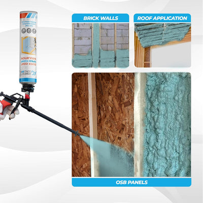 Polyurethane Insulation Spray Foam Set - ADHESIVE GURU - AG930S