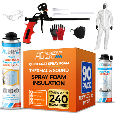 Polyurethane Insulation Spray Foam Set - ADHESIVE GURU - AG930S