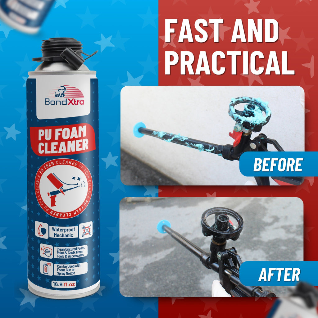 BONDXTRA Foam Gun Cleaner 16.9 fl oz