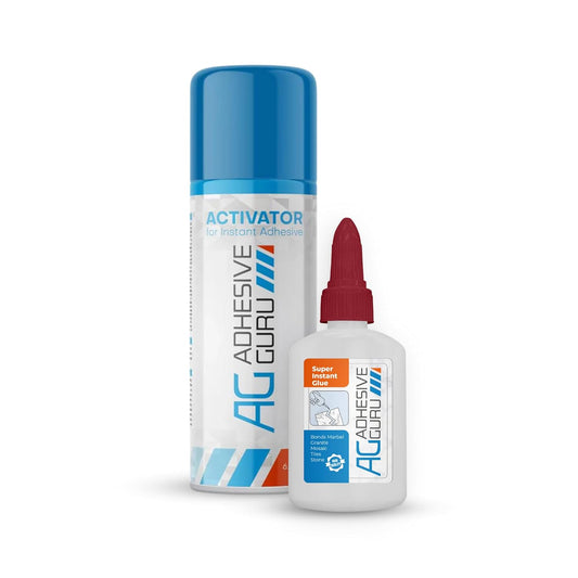 AG - Stonebond CA Glue with Activator - 1.7 oz & 6.76 fl oz - AG820