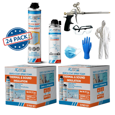 Polyurethane Insulation Spray Foam Set - ADHESIVE GURU - AG930S