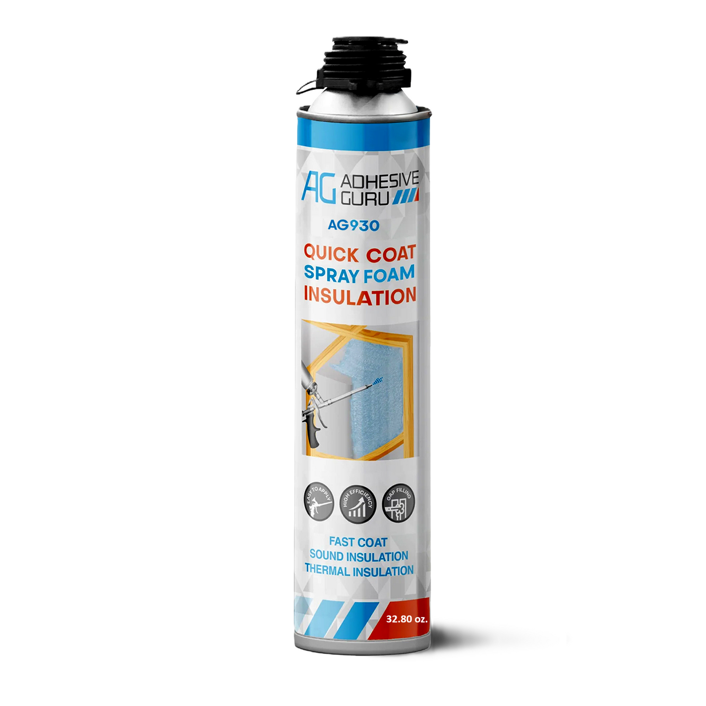 Polyurethane Insulation Spray Foam Set - ADHESIVE GURU - AG930S
