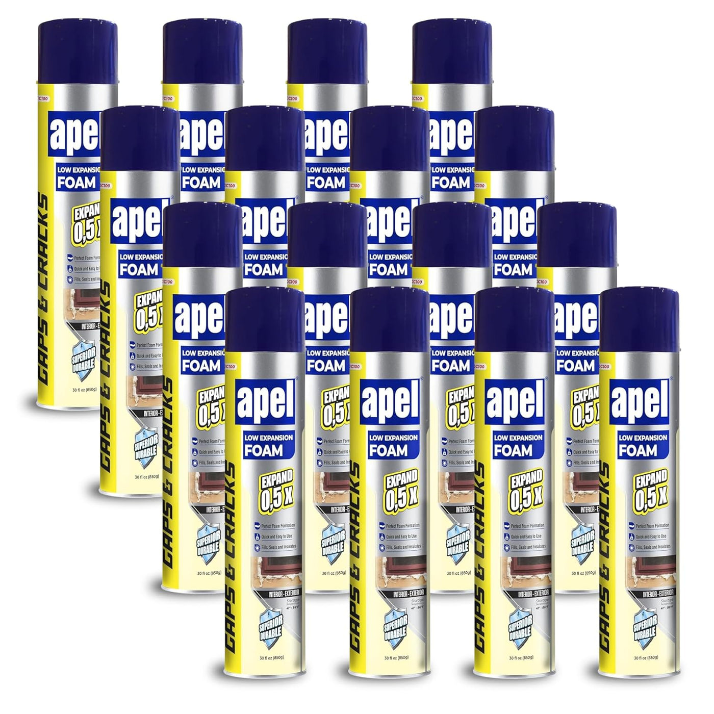 APEL GC100 Low Expansion Polyurethane Spray Foam 30 fl oz