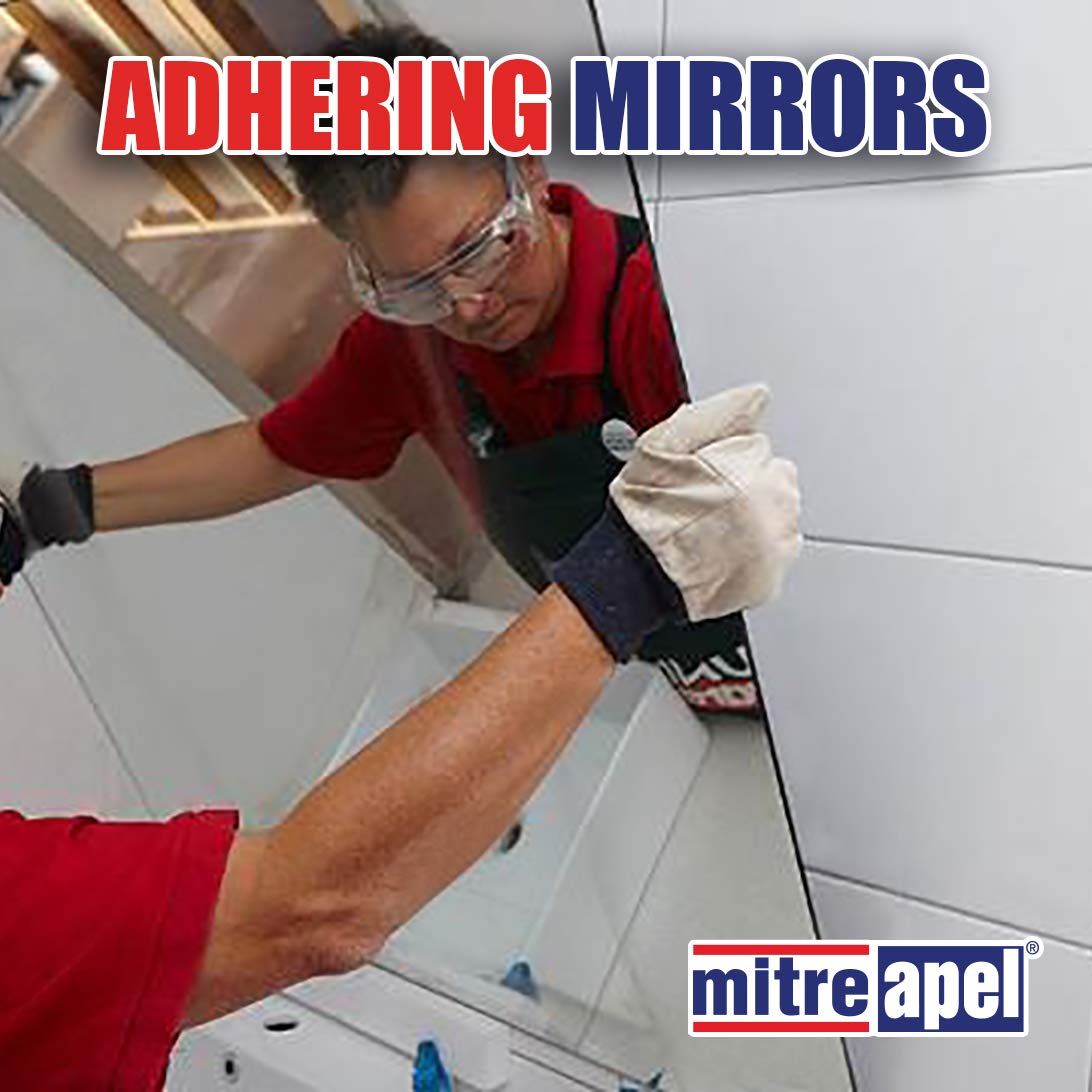 APEL MG700 Mirror Adhesive 9.8 fl oz White