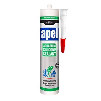 APEL AS700 Aquarium Silicone Sealant 10.4 fl oz Clear