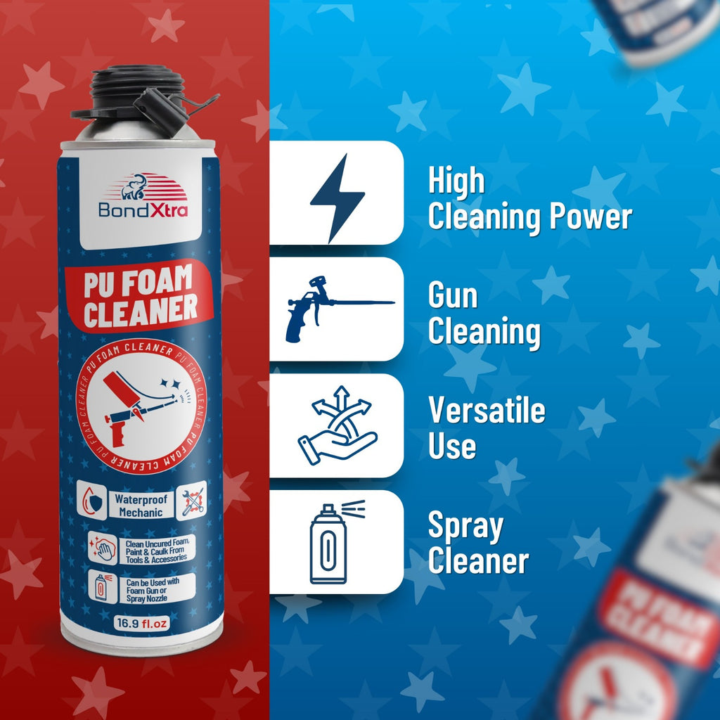 BONDXTRA Foam Gun Cleaner 16.9 fl oz