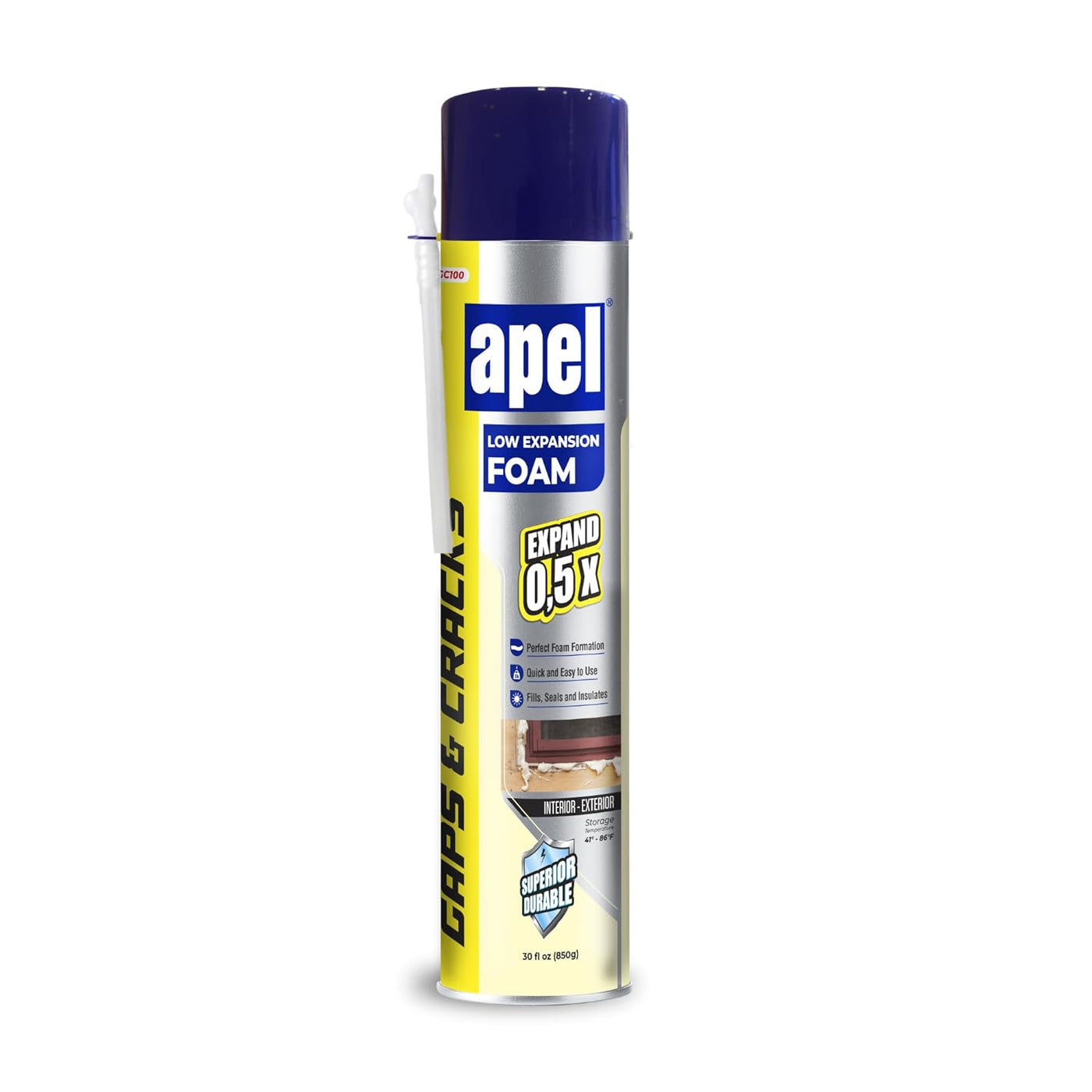 APEL GC100 Low Expansion Polyurethane Spray Foam 30 fl oz