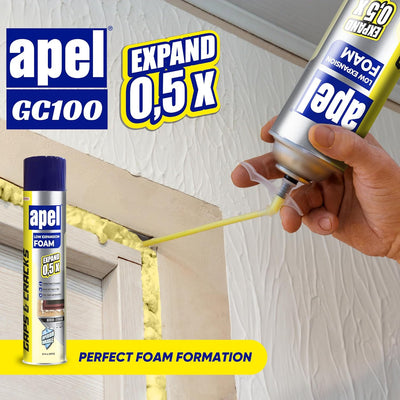 APEL GC100 Low Expansion Polyurethane Spray Foam 30 fl oz