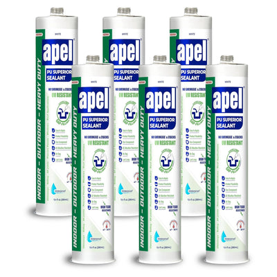 APEL HD100 Polyurethane Superior Sealant 9.4 fl oz White