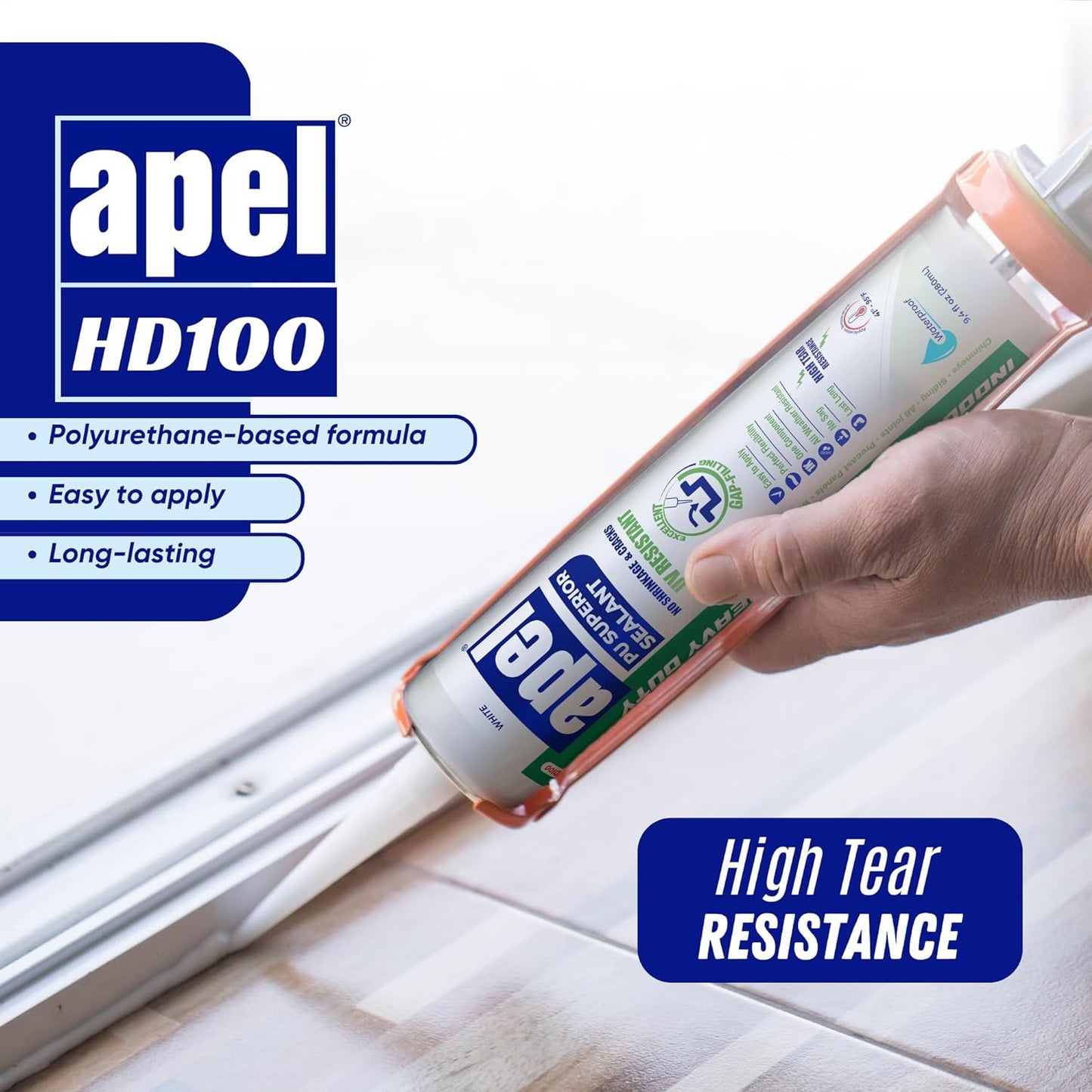 Polyurethane Superior Sealant 9.4 fl oz White APEL HD100