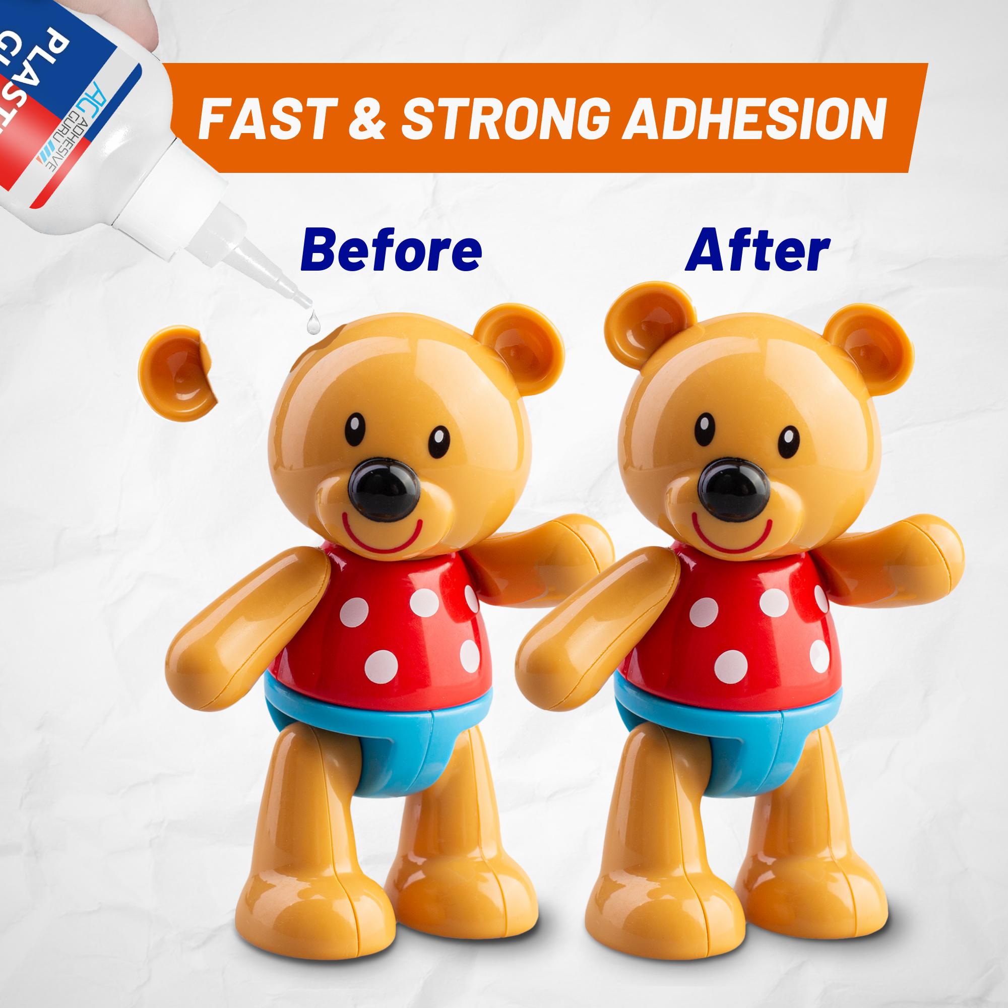 AG Plastic Glue 0.7 oz. & Activator 3.38 fl oz Set