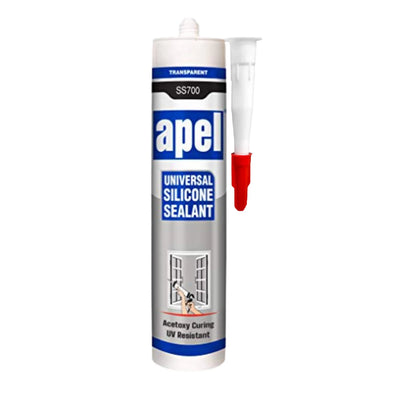 APEL SS700 Multipurpose Silicone Sealant 8.4 fl oz Clear