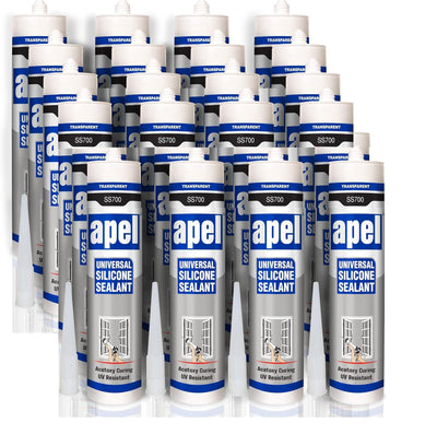 APEL SS700 Multipurpose Silicone Sealant 8.4 fl oz Clear