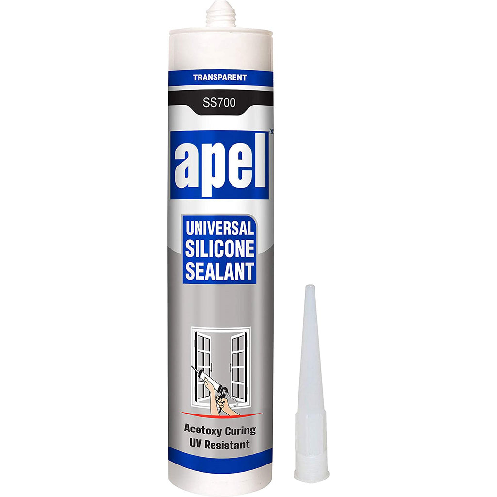 APEL SS700 Multipurpose Silicone Sealant 8.4 fl oz Clear