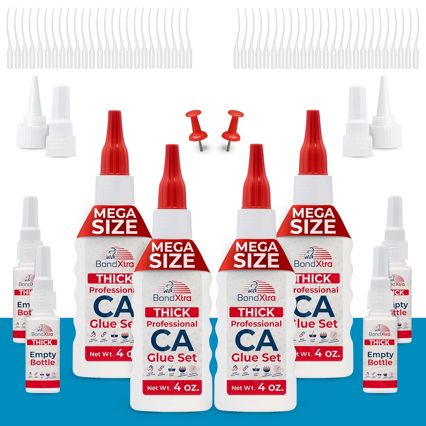 CA Glue Set |Thin - Medium - Thick | BONDXTRA