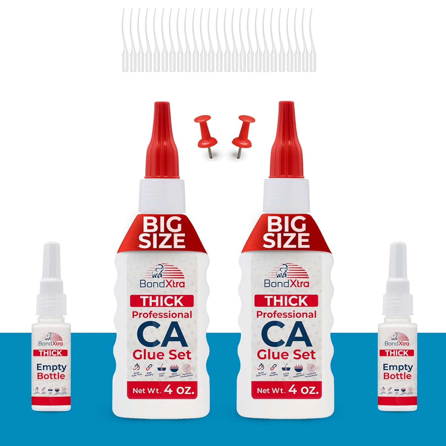 CA Glue Set |Thin - Medium - Thick | BONDXTRA