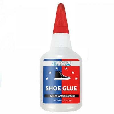 Shoe Glue - Adhesive Guru Super Glue for Shoes (0.7 oz)