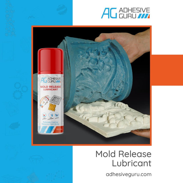 Adhesive Guru Silicone Mold Release Spray for Epoxy Resin (2 x 13.5 fl oz)  2 Pack