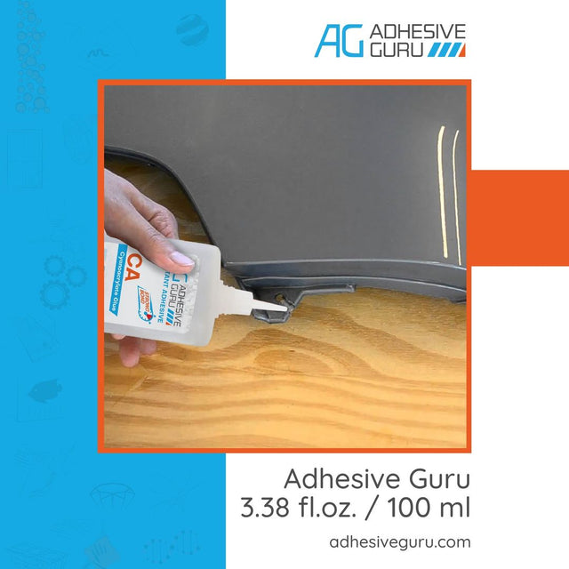 Generic Adhesive Guru CA Glue with Activator Woodworking (4 x 3.5 oz - 4 x  13.5 fl