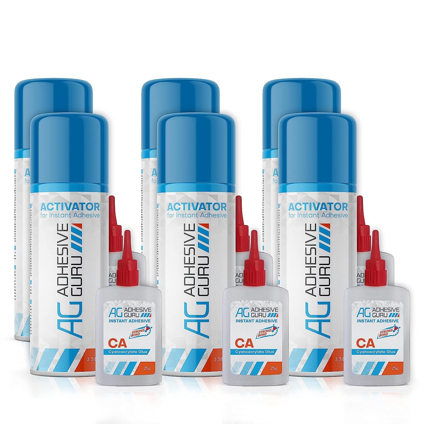 AG210 CA Glue Activator 0.9floz 6pack