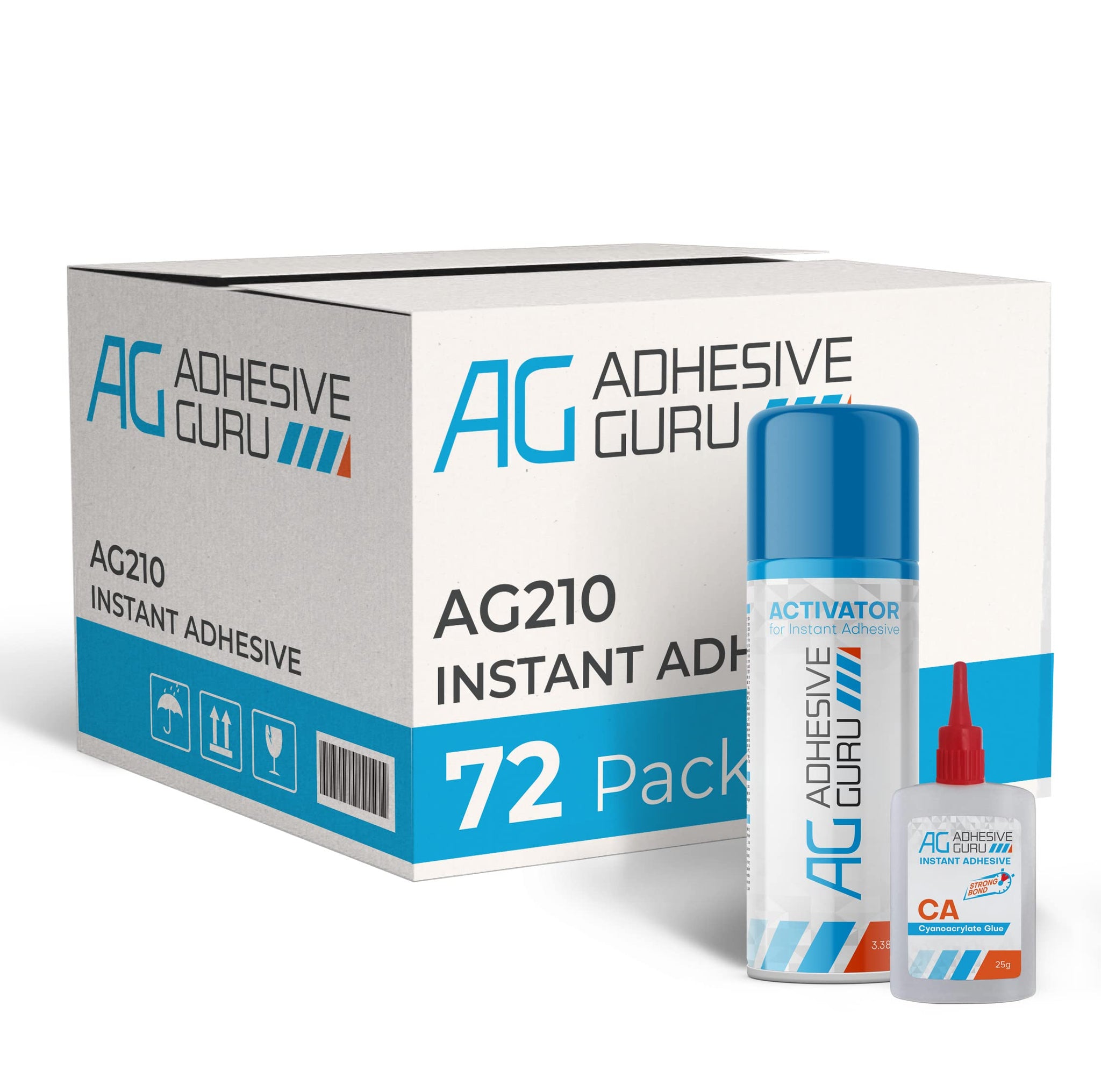 AG210 CA Glue with Activator 0.9floz Adhesive Guru