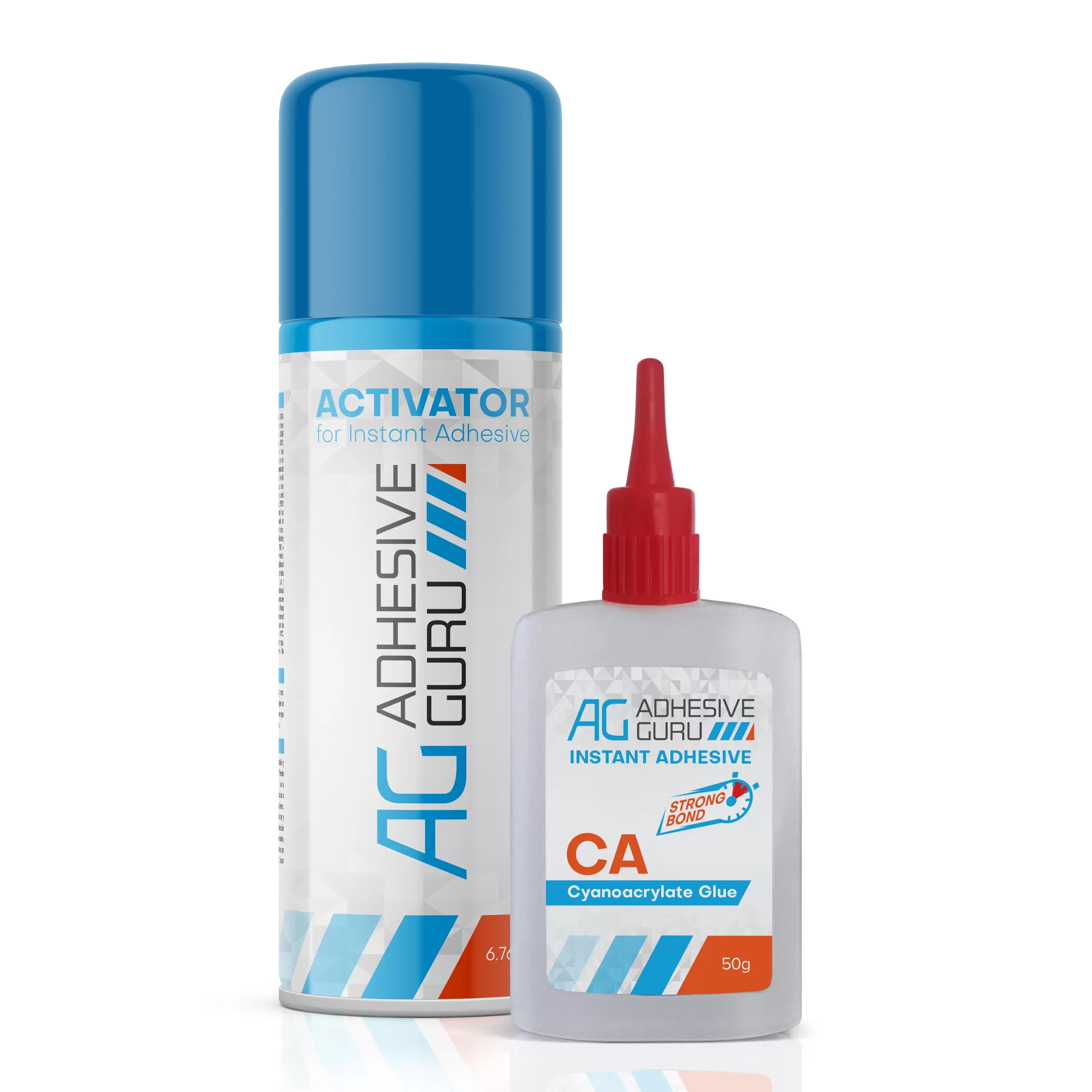  MITREAPEL Ca Glue with Activator (2 x 3.5 oz - 2 x 13.5 fl oz),  Ca Glue for Woodworking, Cyanoacrylate Glue and Activator for Wood,  Plastic, Metal, Leather, Ceramic and Craft 
