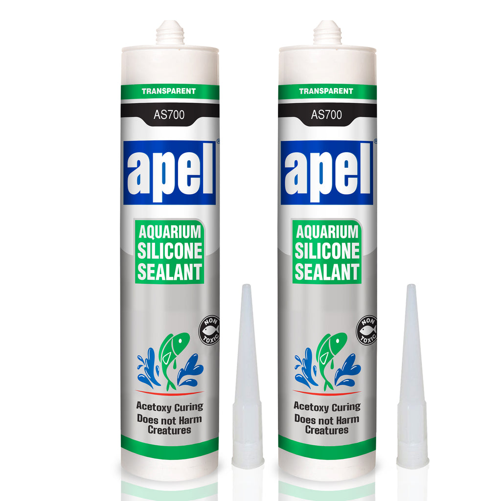 APEL AS700 Aquarium Silicone Sealant 10.4 fl oz Clear