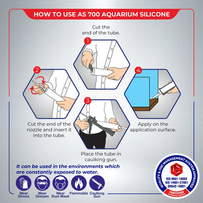 AS700 aquarium slicone