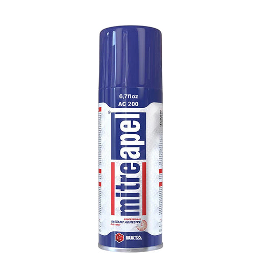 MITREAPEL Activator Spray 6.7 fl oz Accelerator for CA Super Glues - AC200A