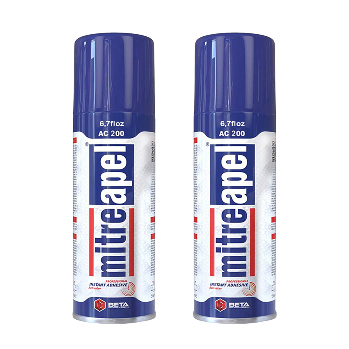 MITREAPEL Activator Spray 6.7 fl oz Accelerator for CA Super Glues - AC200A