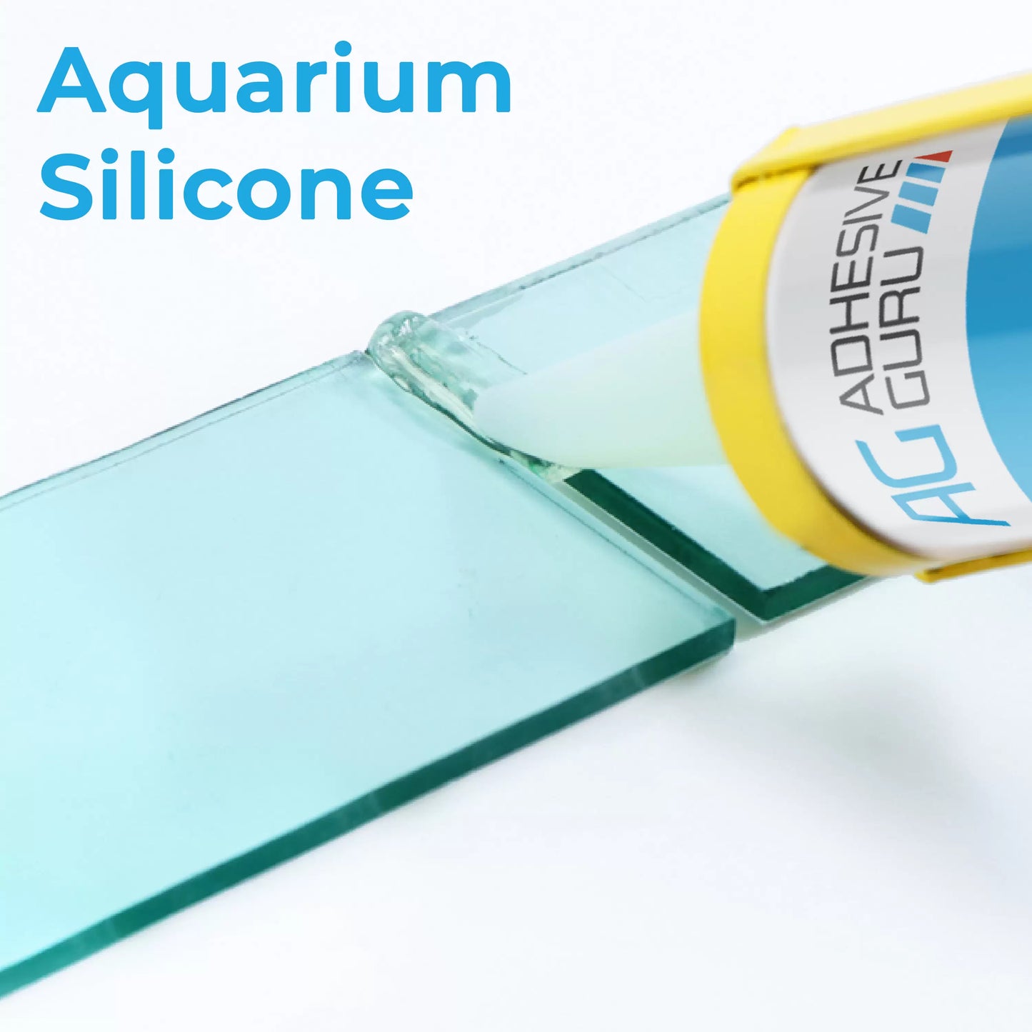 Aquarium Silicone Sealant - Clear - 10.5 fl oz - ADHESIVE GURU - AG310