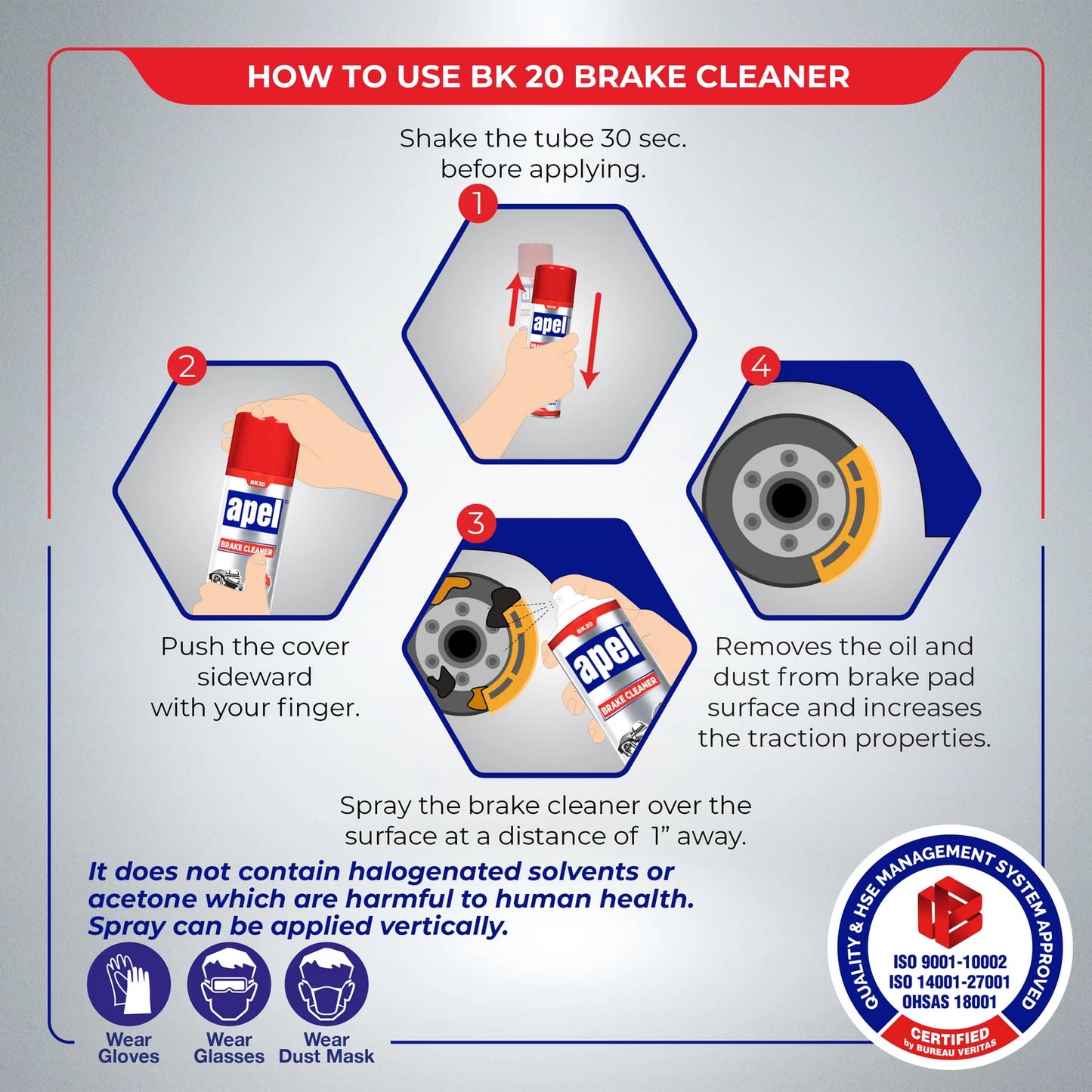 BK20 Brake cleaner